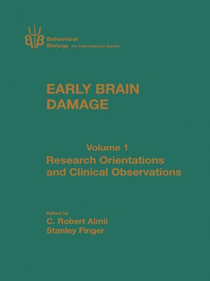 cover image of Early Brain Damage V1
